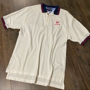 Mens Tommy Hilfiger Polo Golf Viper Edition Size Large Vintage Style 90s